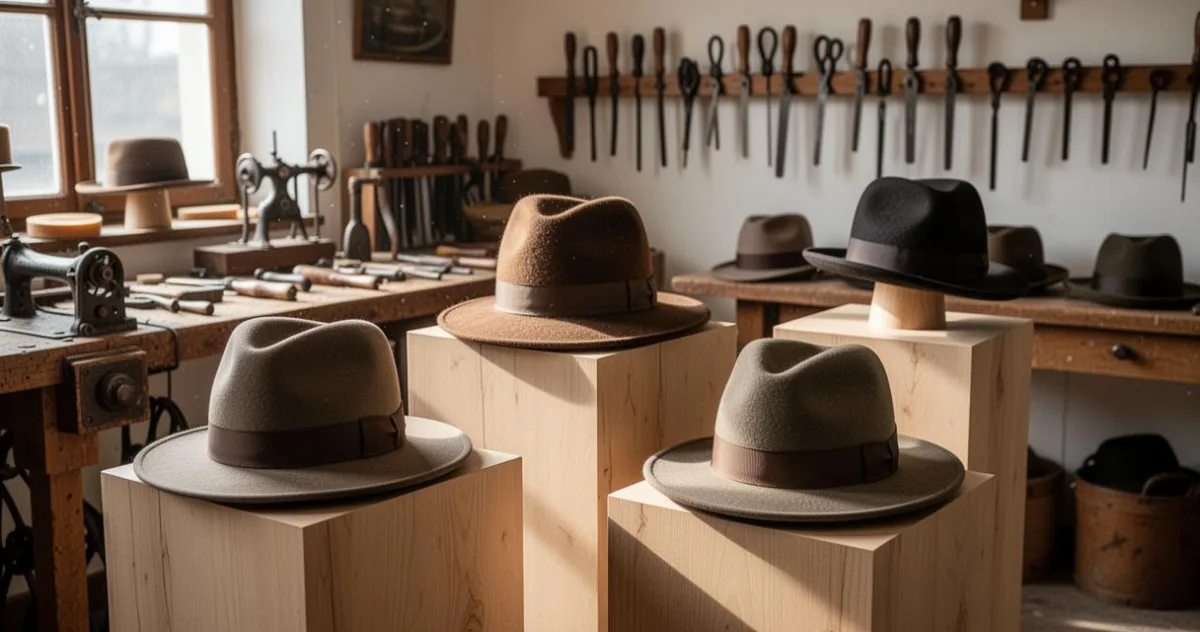 Le savoir-faire d'Alessandria : ce qui distingue le Borsalino des chapeaux standards – image 4