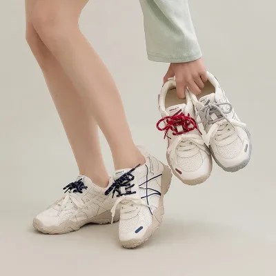 Baskets en maille respirante pour femme