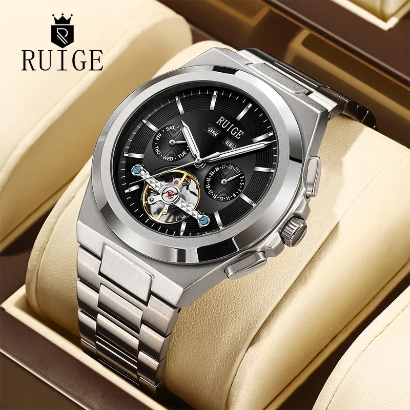 Montre automatique homme bracelet acier