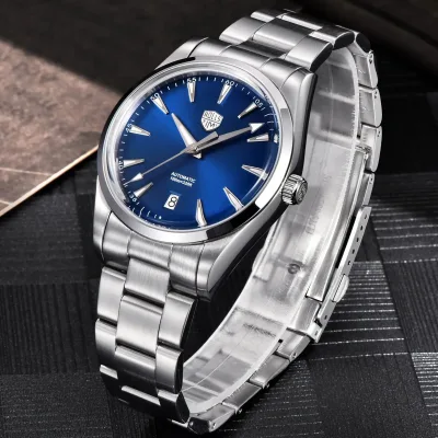 Montre automatique homme en acier inoxydable – image 2