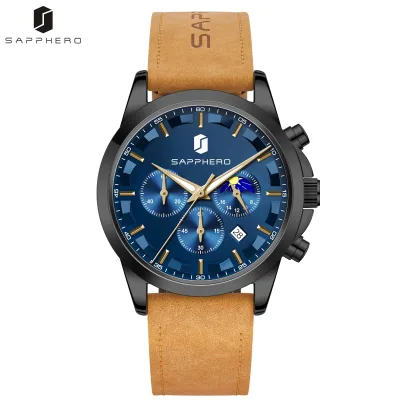 Montre chronographe homme à quartz