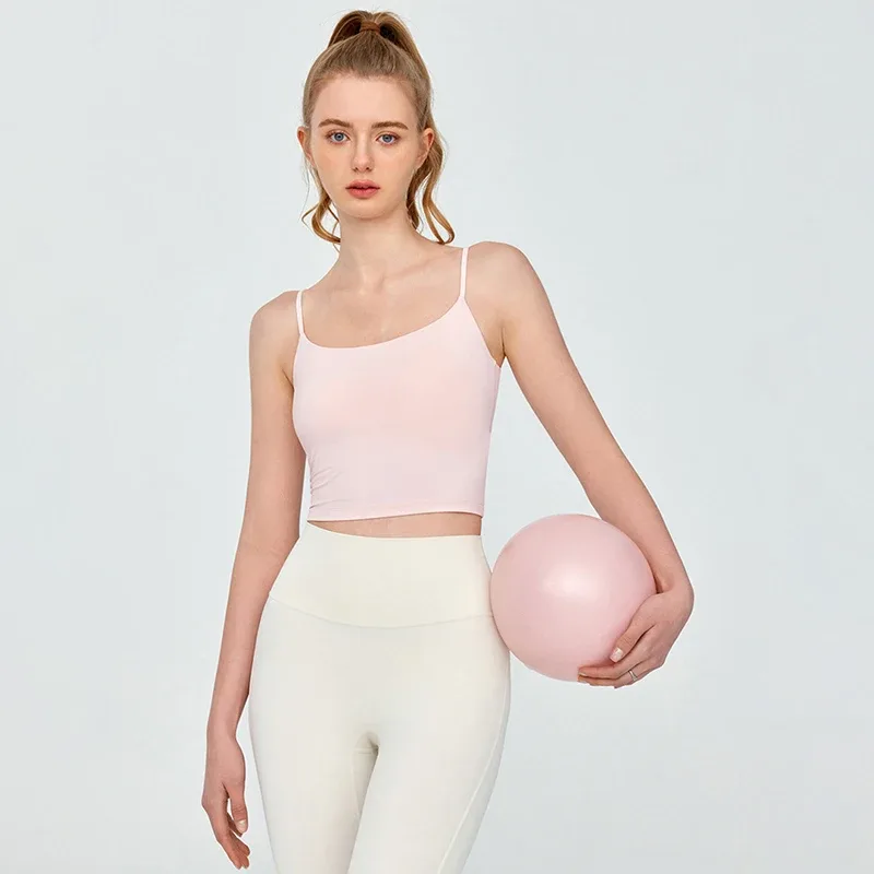 Soutien-gorge de sport en nylon, dos élégant