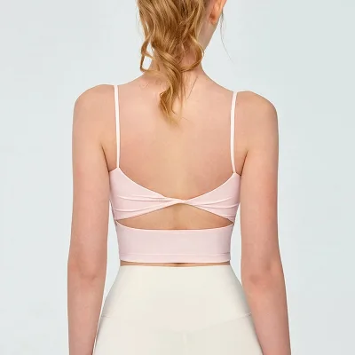 Soutien-gorge de sport en nylon, dos élégant – image 2