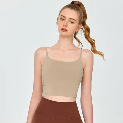 Soutien-gorge de sport en nylon, dos élégant – image 3